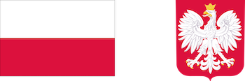 barwy Rzeczypospolitej Polskiej i wizerunek godła Rzeczypospolitej Polskiej